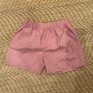 The Beaufort Bonnet Company Red Windowpane Gingham Shorts